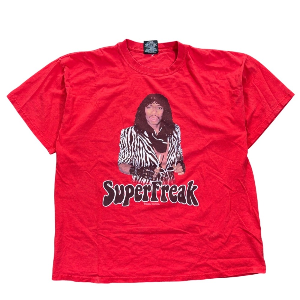 Vintage 2004 Rick James Super Freak Zion Rootswear Band Shirt XXL